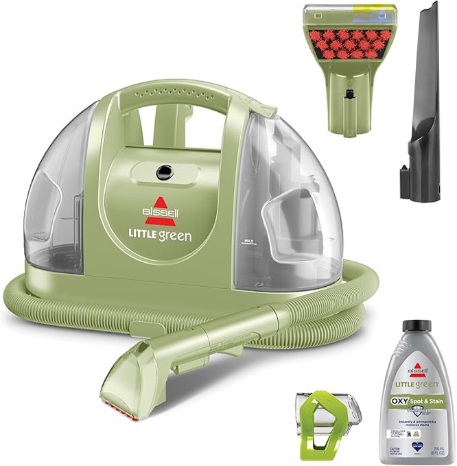 BISSELL Little Green Multi-Purpose Portable Carpet and Upholstery Cleaner *incomplete* 