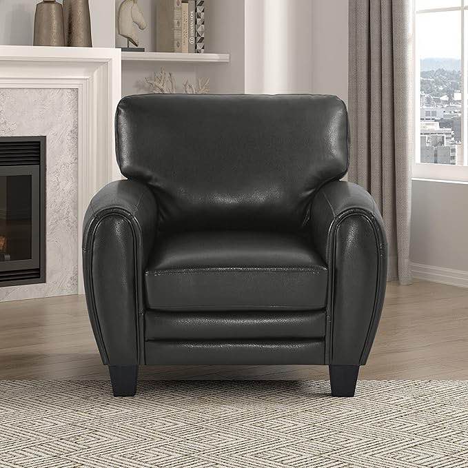 Lexicon Murcia Living Room Chair, Black( incomplete)