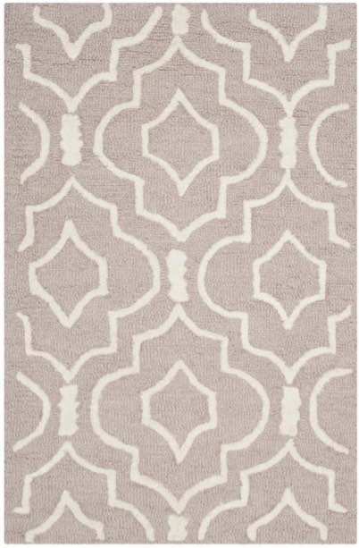 SAFAVIEH Cambridge Collection - Alfombra de área de 9 x 12 pies, beige y marfil, lana marroquí hecha a mano, ideal para zonas de alto tráfico en sala de estar, dormitorio (CAM141J)