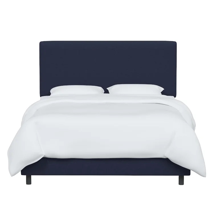 (incomplete side slats only )Simental Upholstered Standard Bed