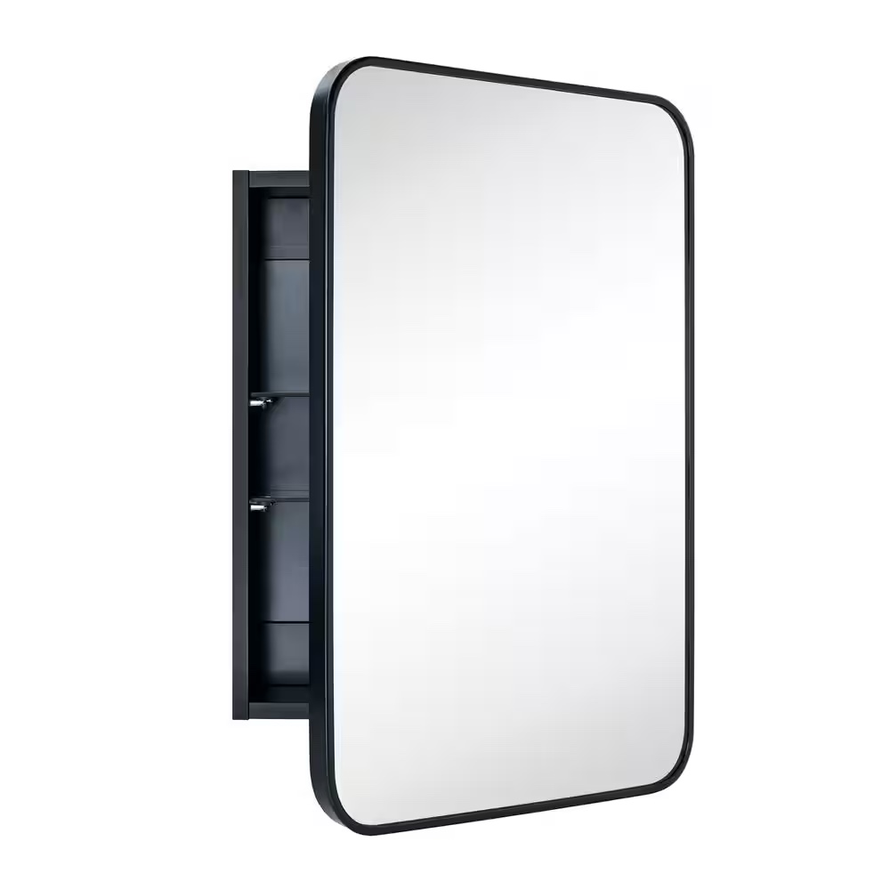 TEHOME Garnes 16.5 in. W x 24 in. H Rectangular Recessed