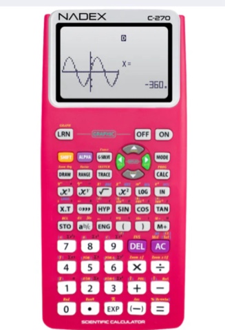 Nadex Scientific Calculator Pink