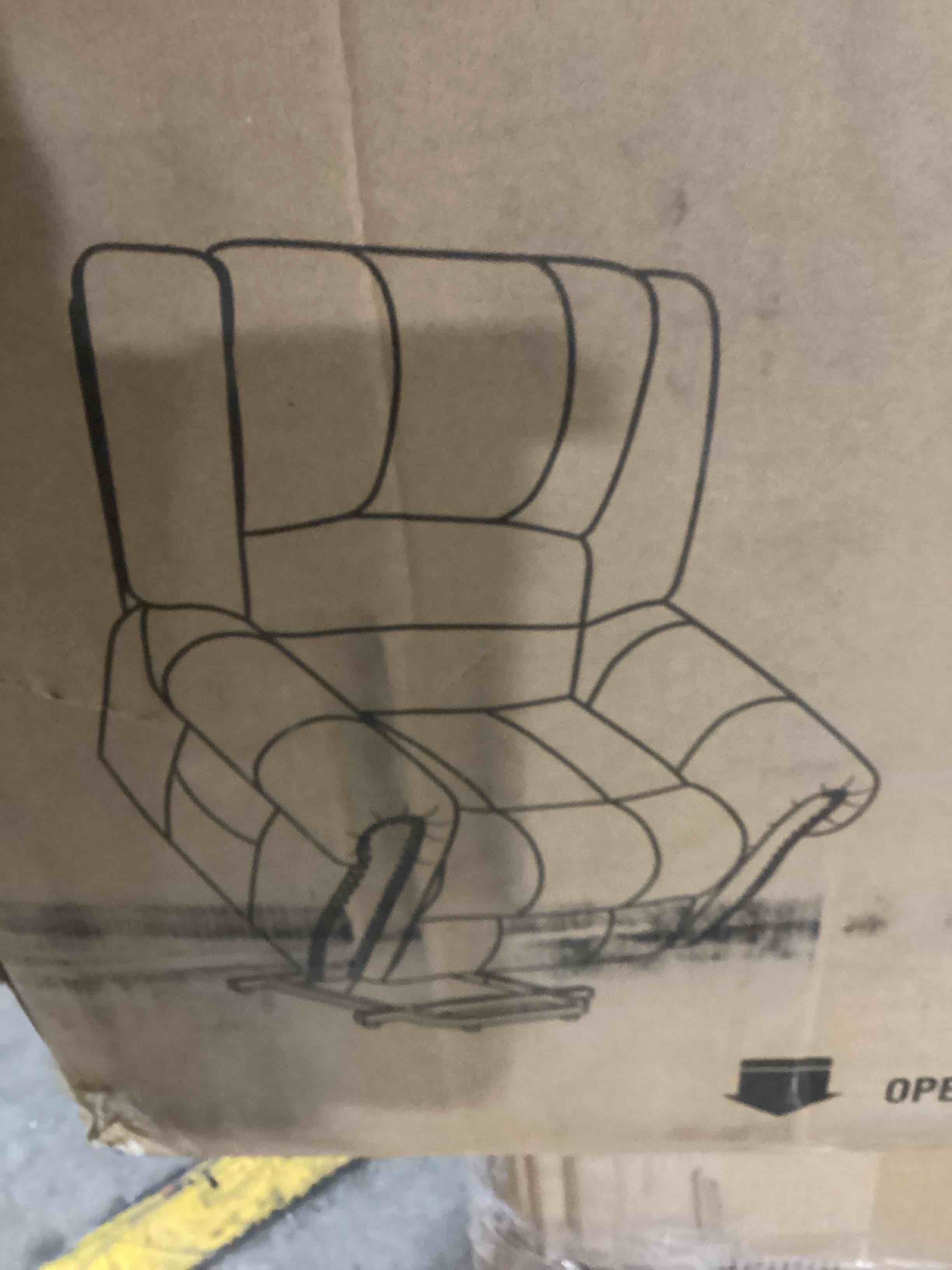 Dual Motor Power aloft Recliner (incomplete 1 box only)