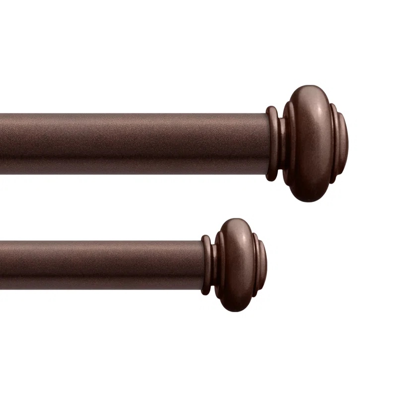 Yampa Adjustable Double Curtain Rod