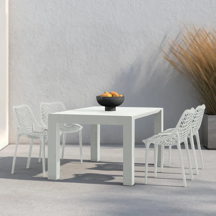Asherton Square 4 - Person Outdoor Dining Set (incomplete 1 box only)