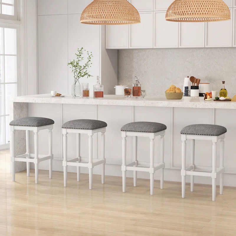 Britzy Upholstered Adjustable Height Counter Stool