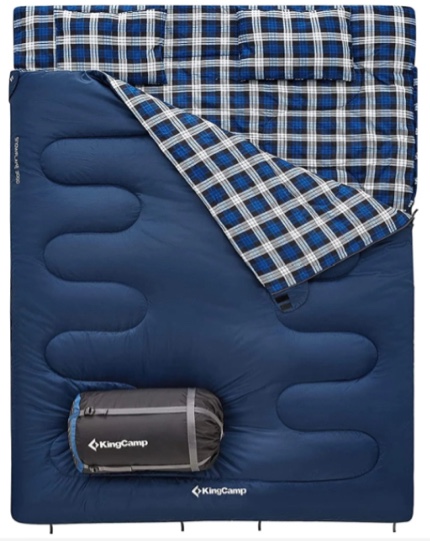 KingCamp SNOWFLAKE 300D Sleeping Bag-Envelope Double