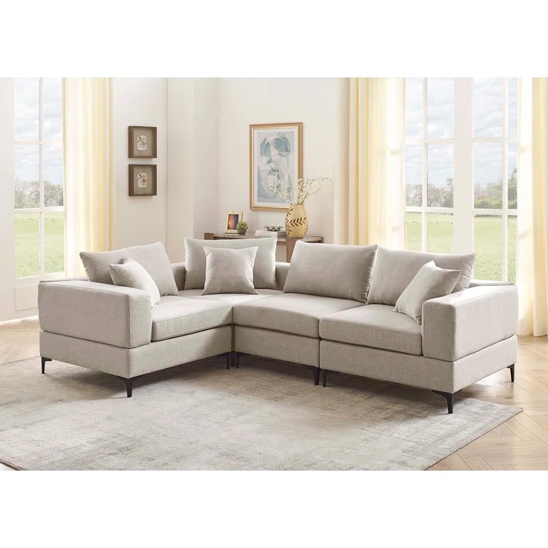 Avaleigh 4 - Piece Upholstered Sectional (incomplete 1 box only consisting of corner seat)