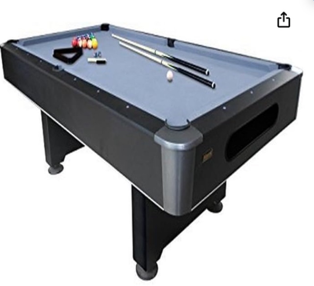  Mizerak Dakota 8' Slatron Billiard Table(incomplete base only) 