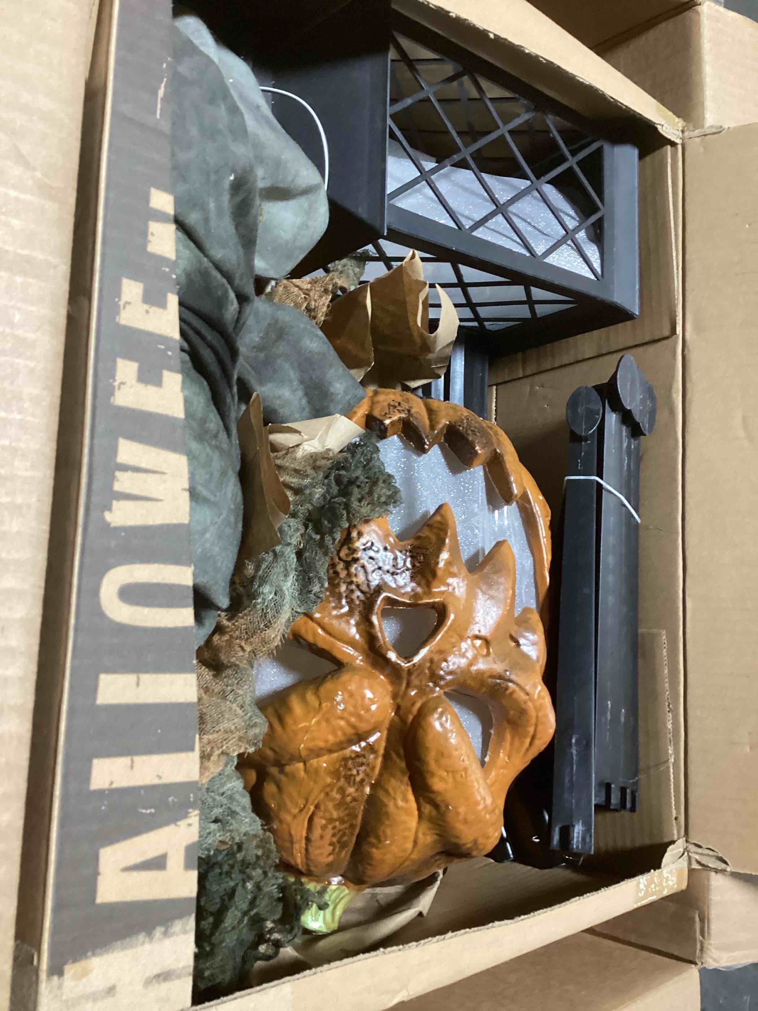 72'' Animatronics Pumpkin Halloween Animated Decorations Sound