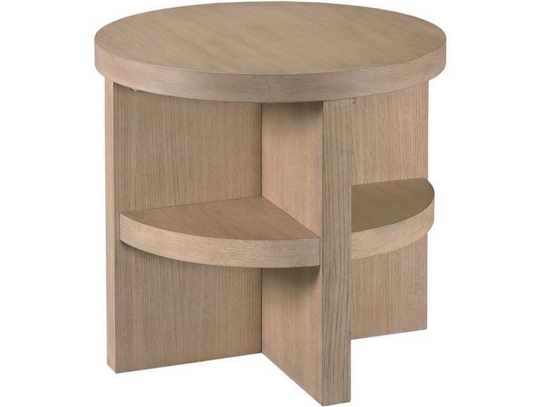 Hammary Living Room Round End Table 376-916 at Carol House Furniture