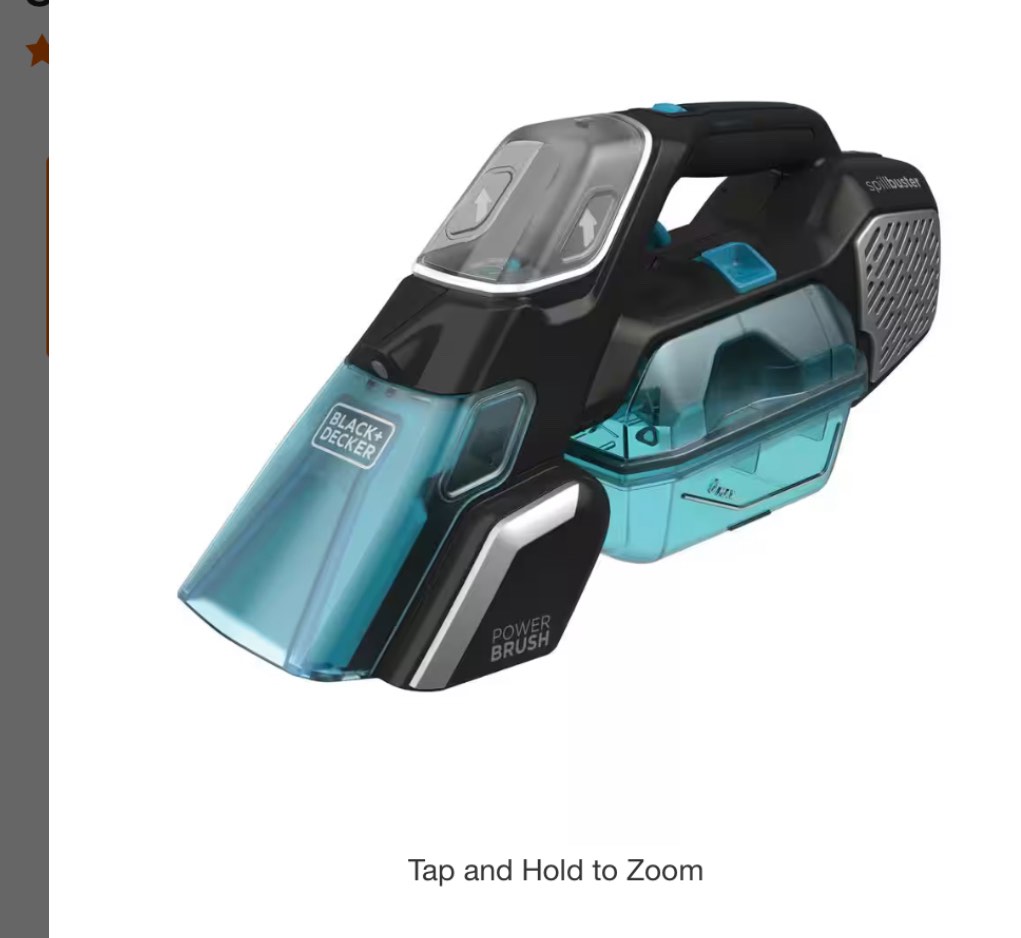 Spillbuster Cordless Handheld Vacuum