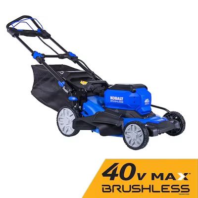 Kobalt Gen4 40-volt 20-in Cordless Self-propelled Lawn Mower 6 Ah (1-Battery and Charger Included) Kobalt Gen4 40-volt 20-in Cordless Self-propelled Lawn Mower 6 Ah (1-Battery and Charger Included)( incomplete )