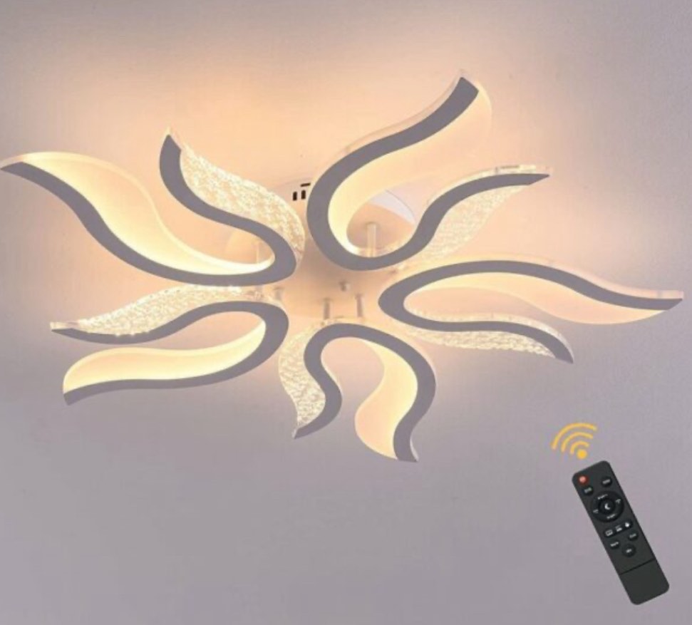Mairie Acrylic LED Semi Flush Mount