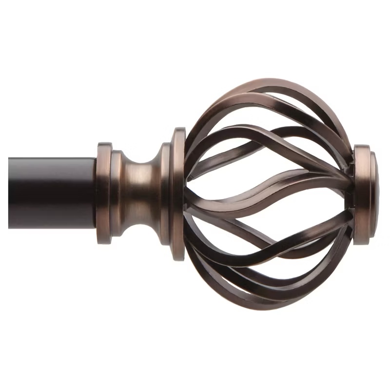 Loft by Umbra Cagio Curtain Rod - Oil Rubbed Bronze 
