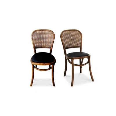 Alban Cane Back Dining Chair (Set of 2)