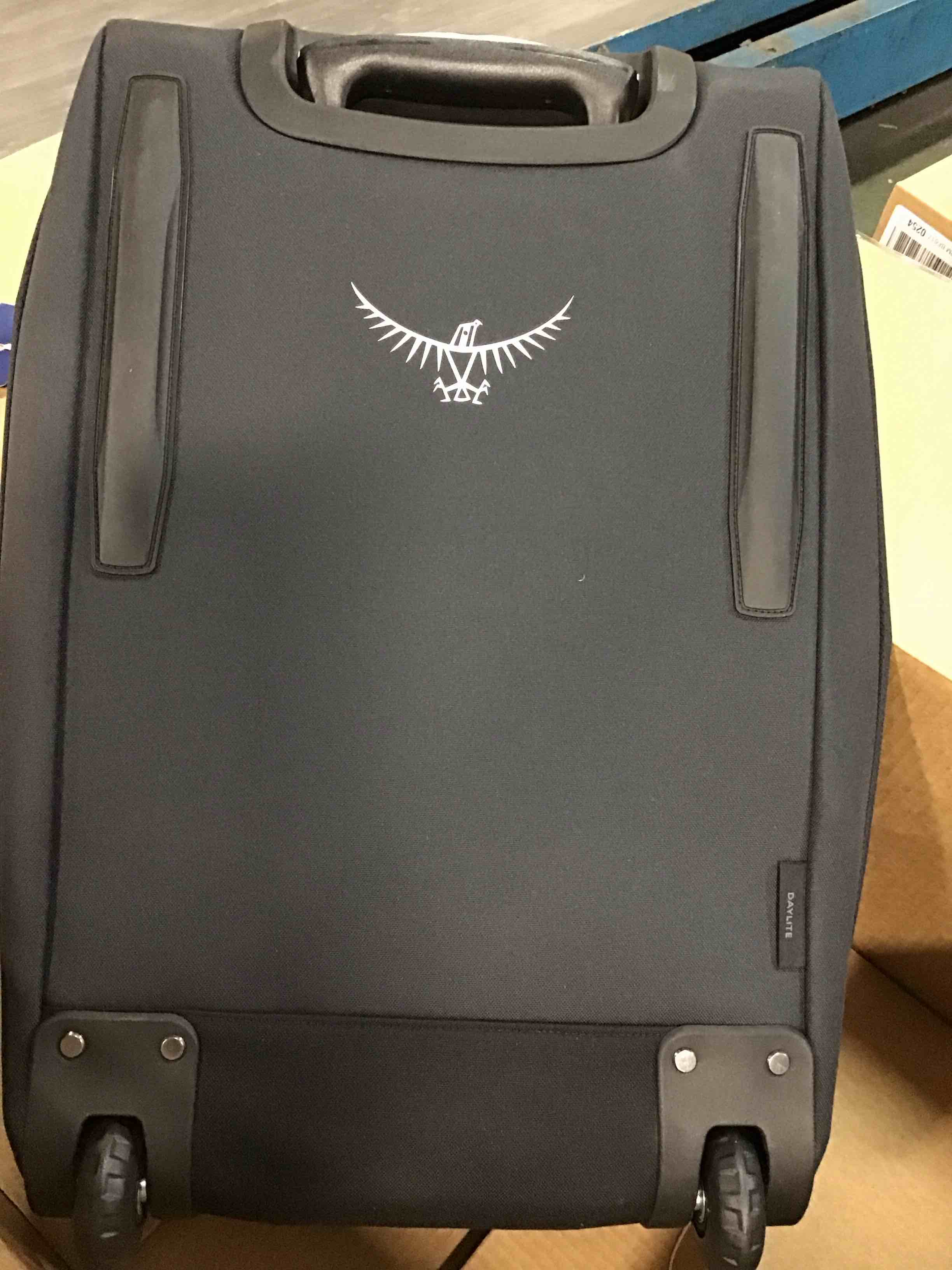 Osprey Daylite CarryOn 40L Wheeled Travel Duffel Bag, Black