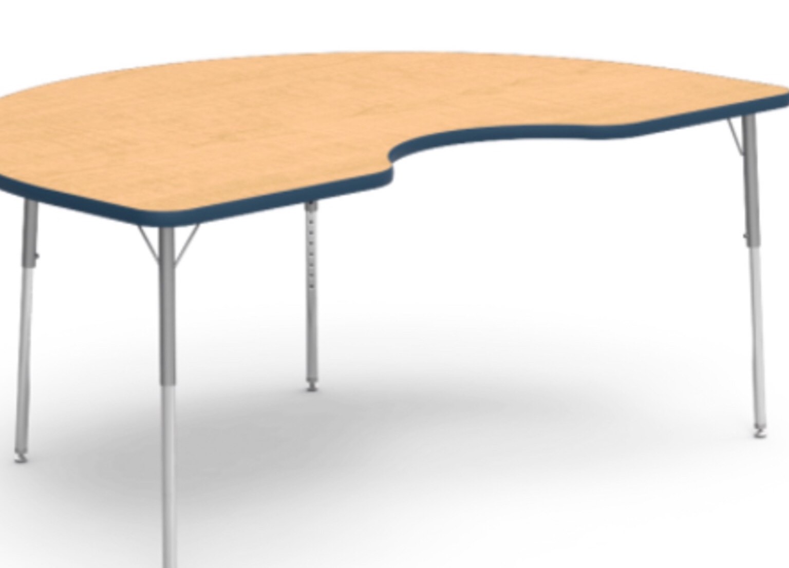 Table top V TM Kidney 48 x 72 11186-MPBL