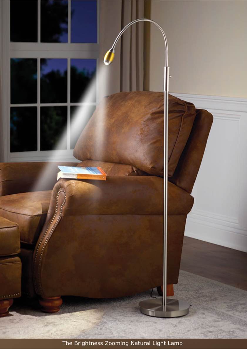 The Brightness Zooming Natural Light Lamp