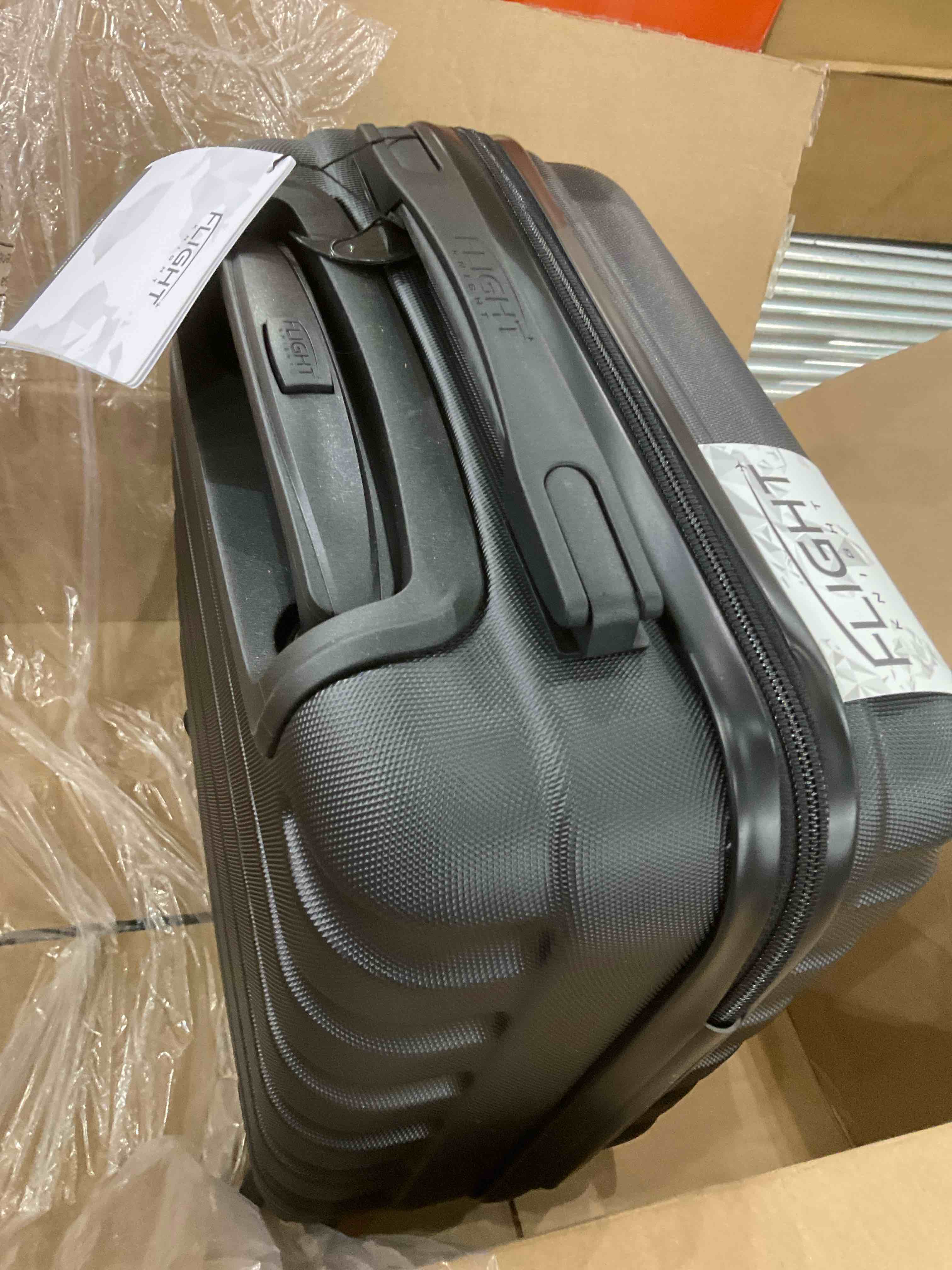 Carry On Suitcase 16.25x13.5x8 Hardside TSA Lock & USB Port Lightweight