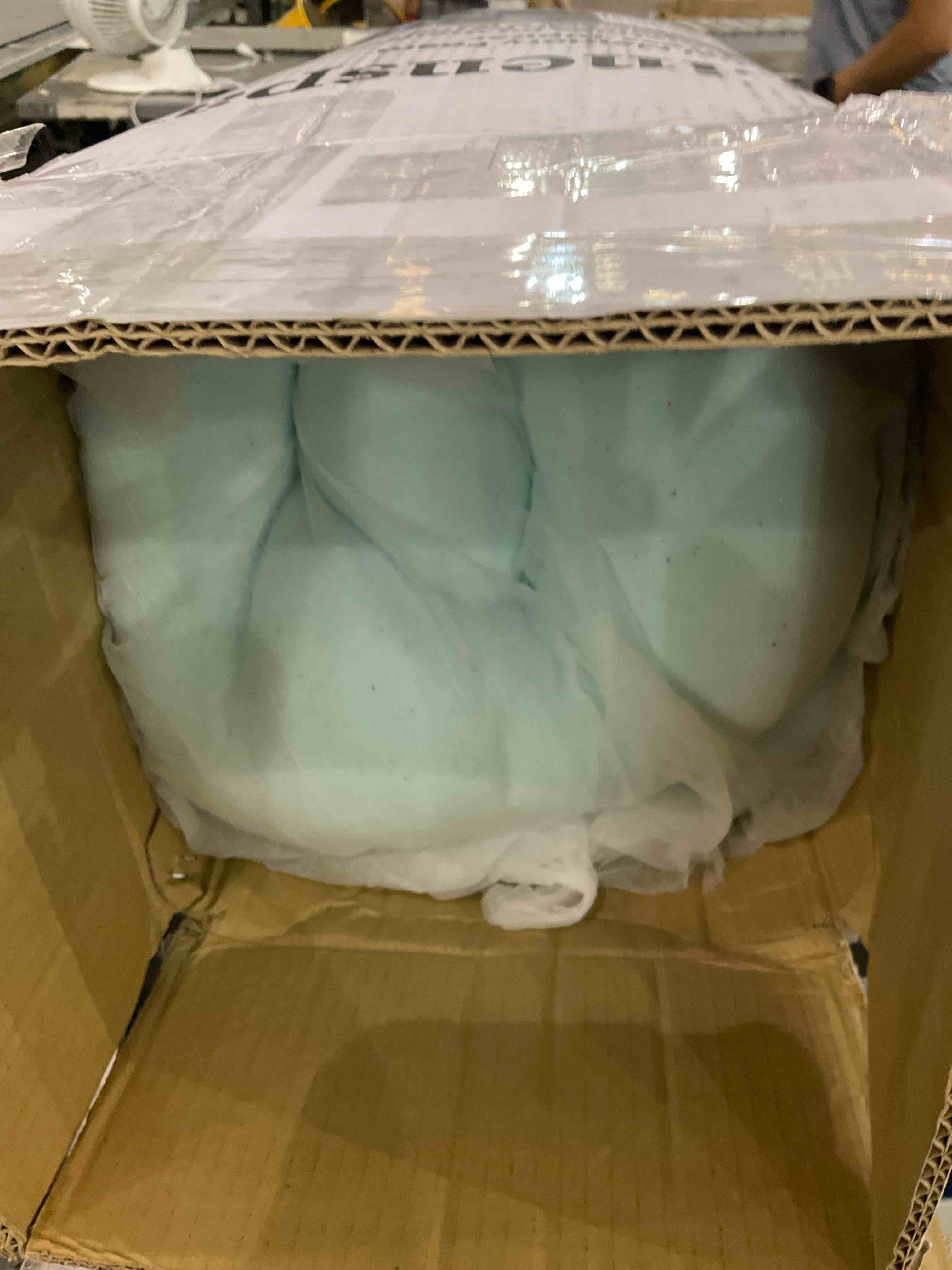 LINENSPA Memory Foam Mattress Topper GelInfused Memory Foam 2 Inch