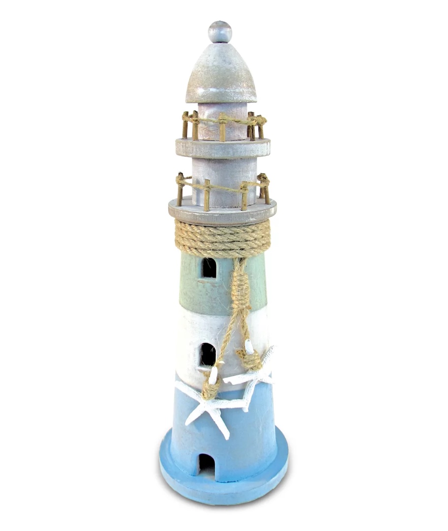 Shawn Nautical Lighthouse 12 x4 inch 