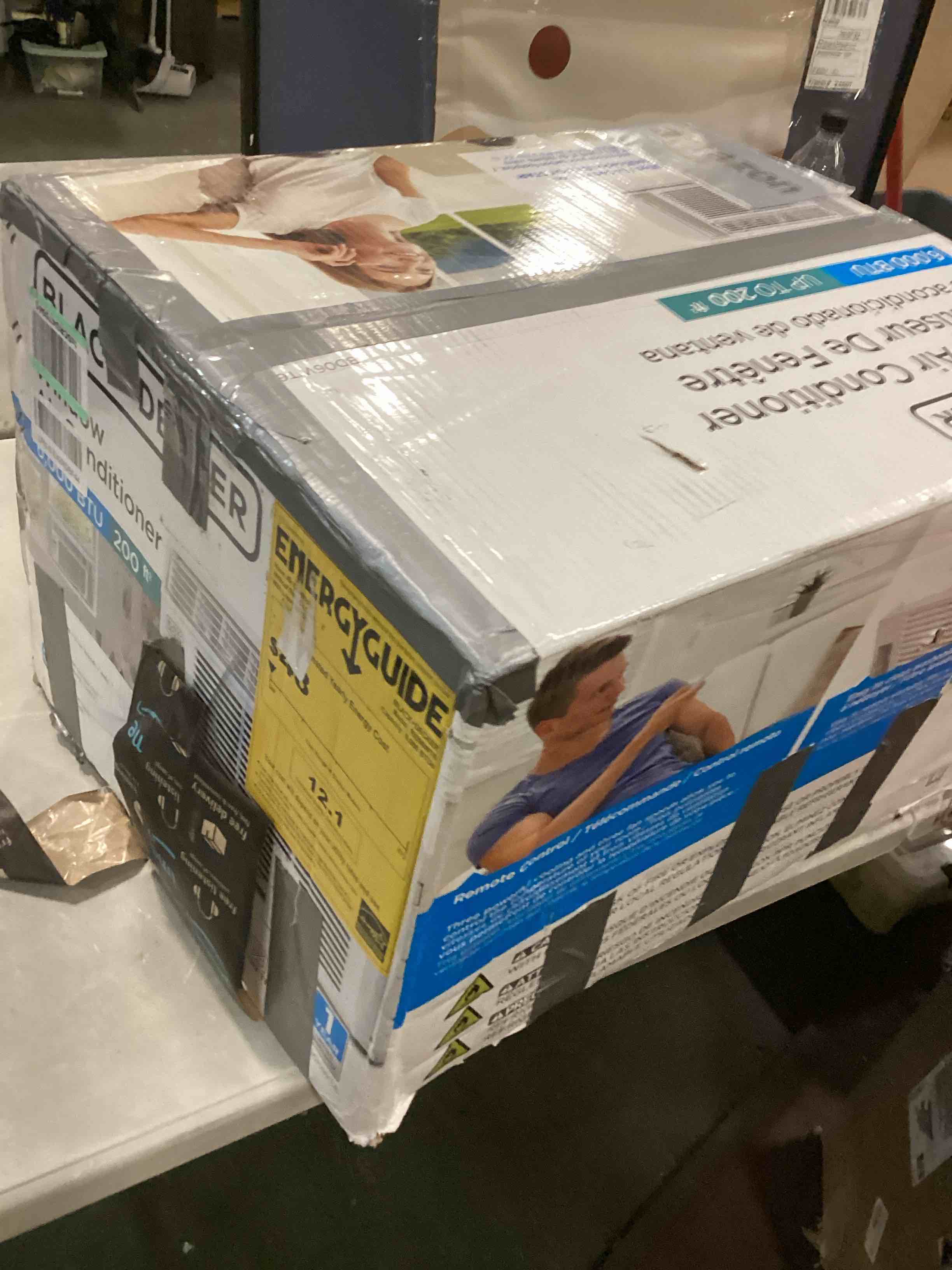 BLACK+DECKER BD06WT6 Window Air Conditioner with Remote Control, 6000