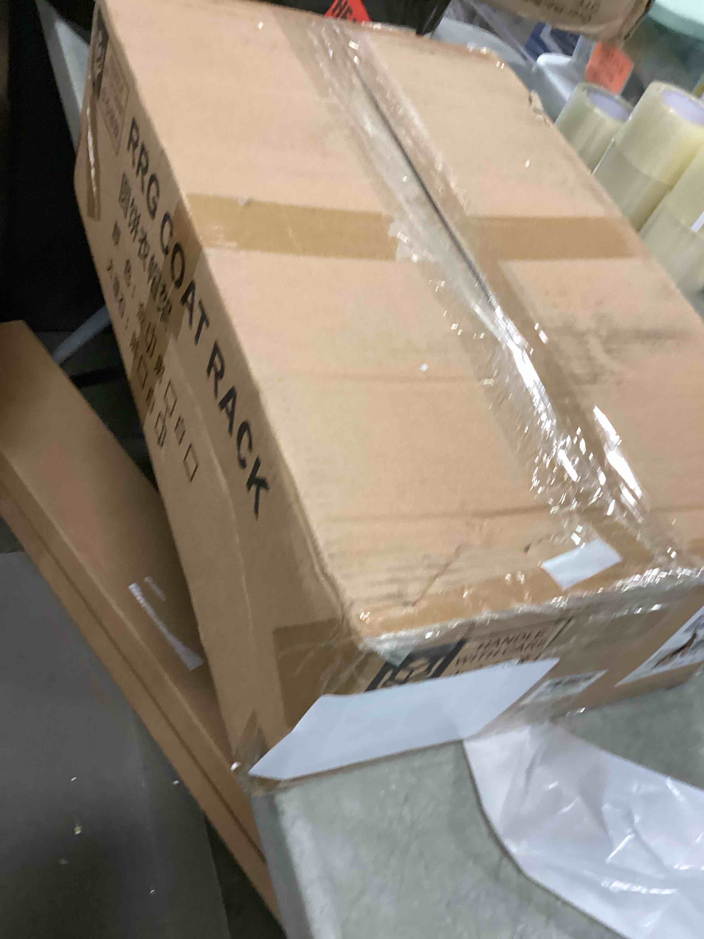 RRG Coat Rack Stand, Metal Coat Tree with Heavy Base 8 Welded Hooks