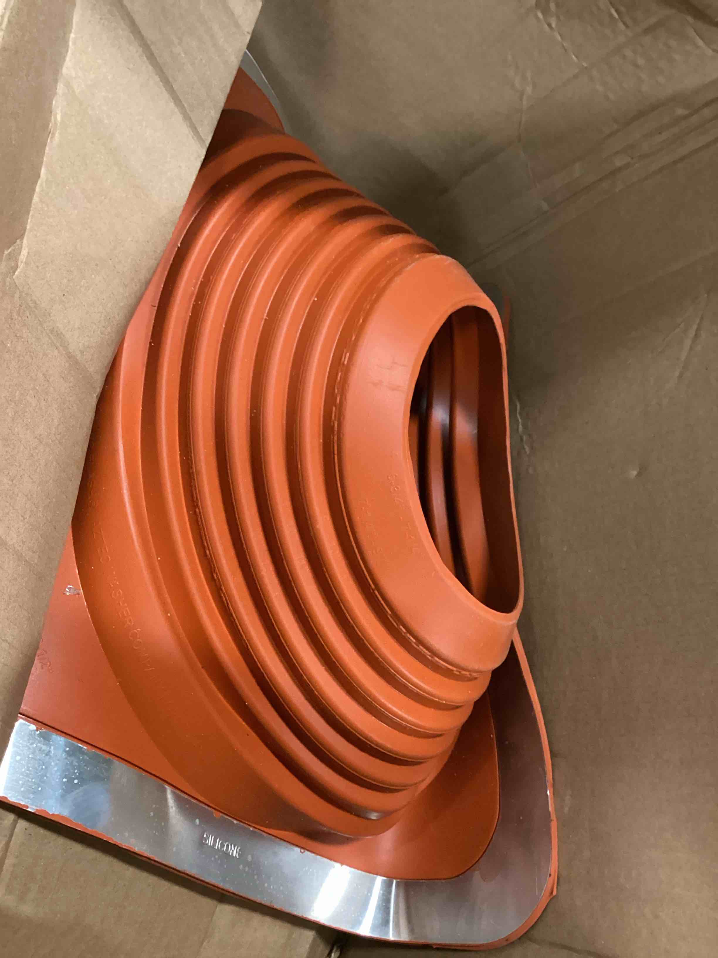 8 High Temp Roof Flashing Boot, Fits Pipe Diameters 63/4" 131/2