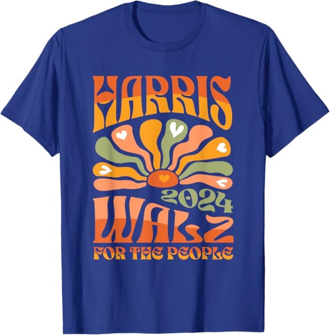 Harris Walz 2024 Election President Kamala Harris Tim Waltz T-Shirt
