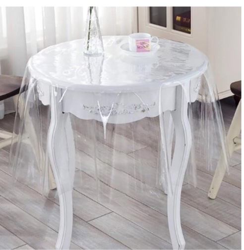 clear Round table protector 24 inch 