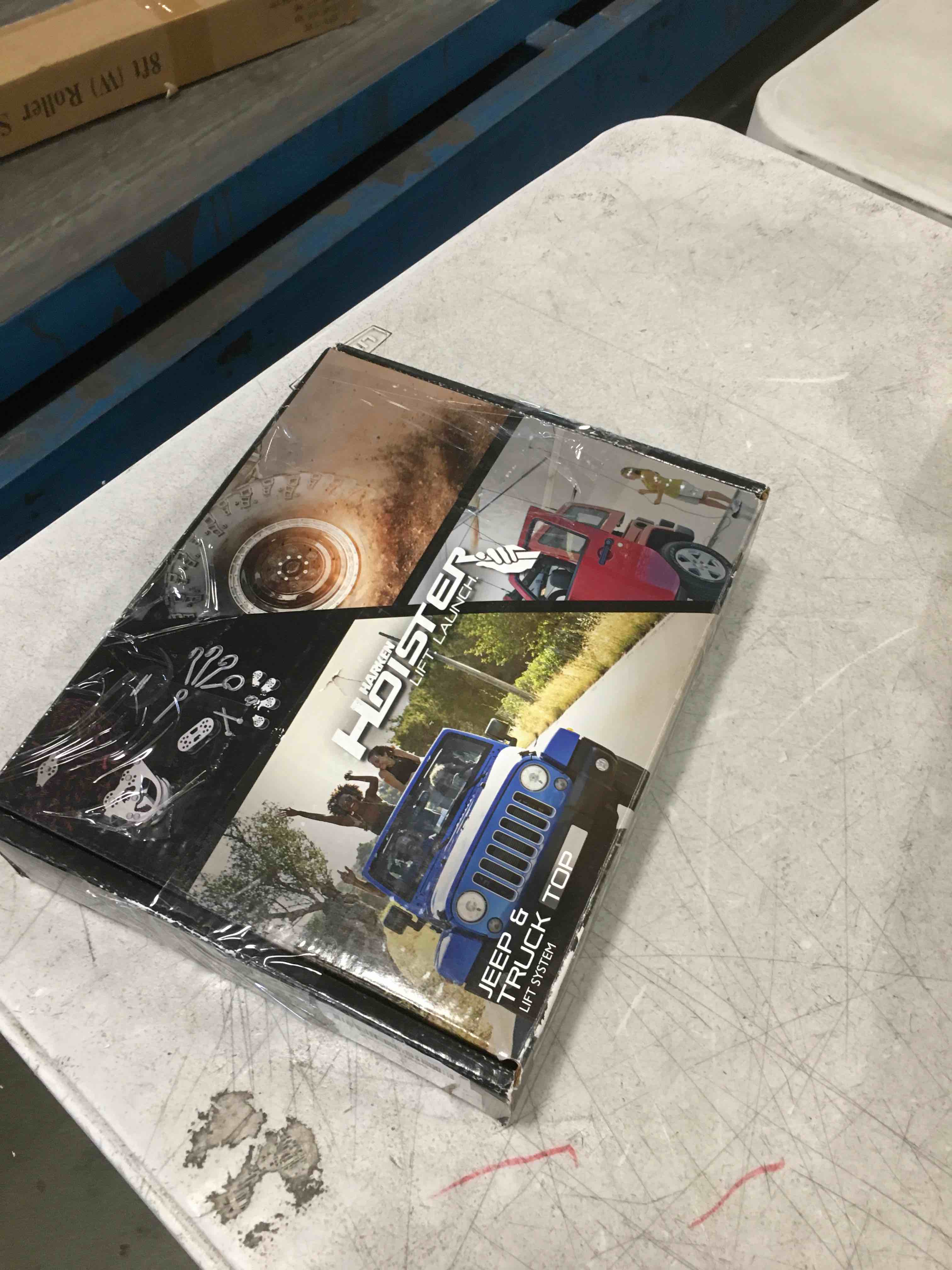 HARKEN Hardtop Overhead Garage Storage Hoist for Jeep Wrangler and