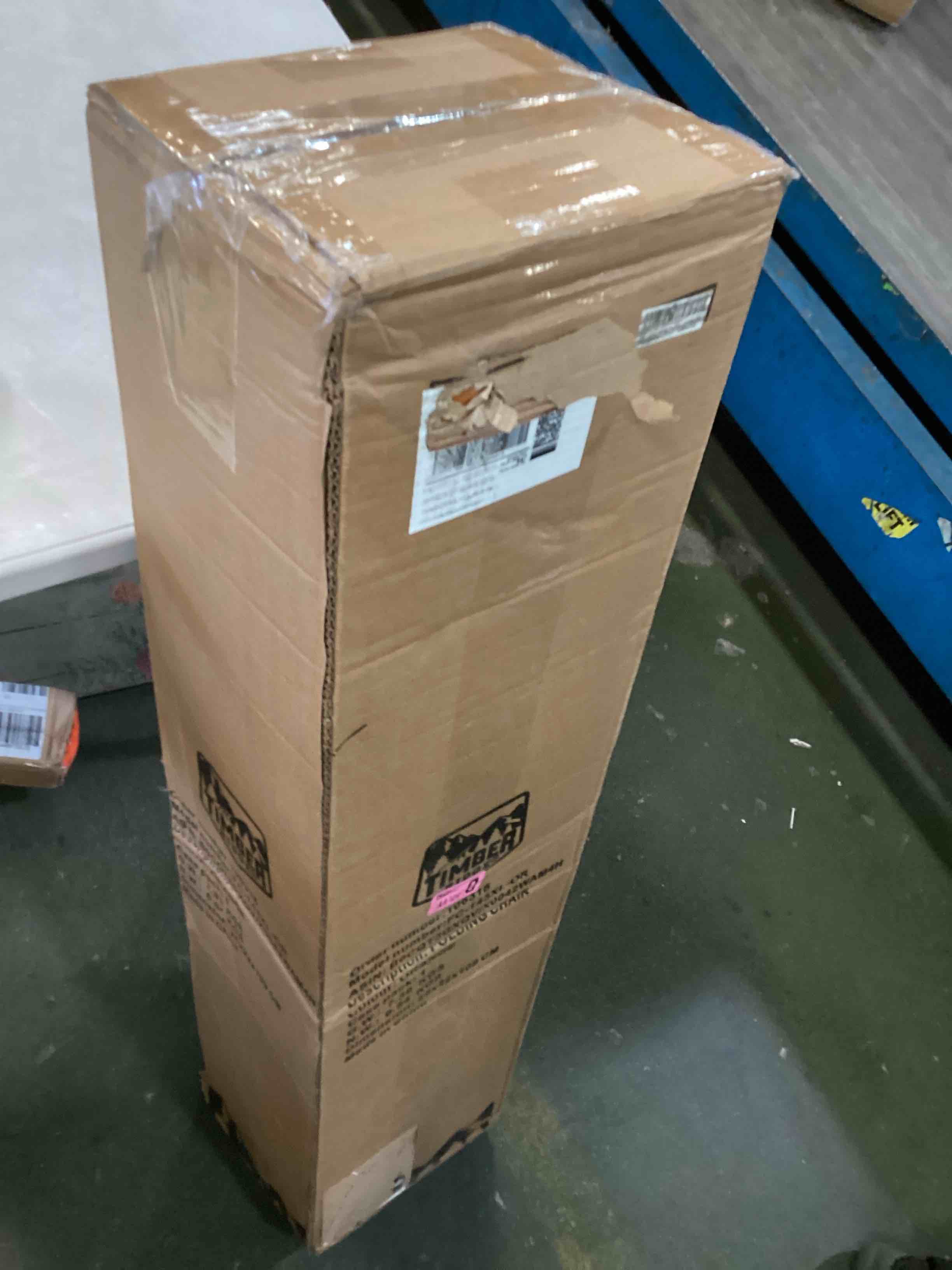 TIMBER RIDGE Oversized Folding Camping Chair High Back Heavy Duty for