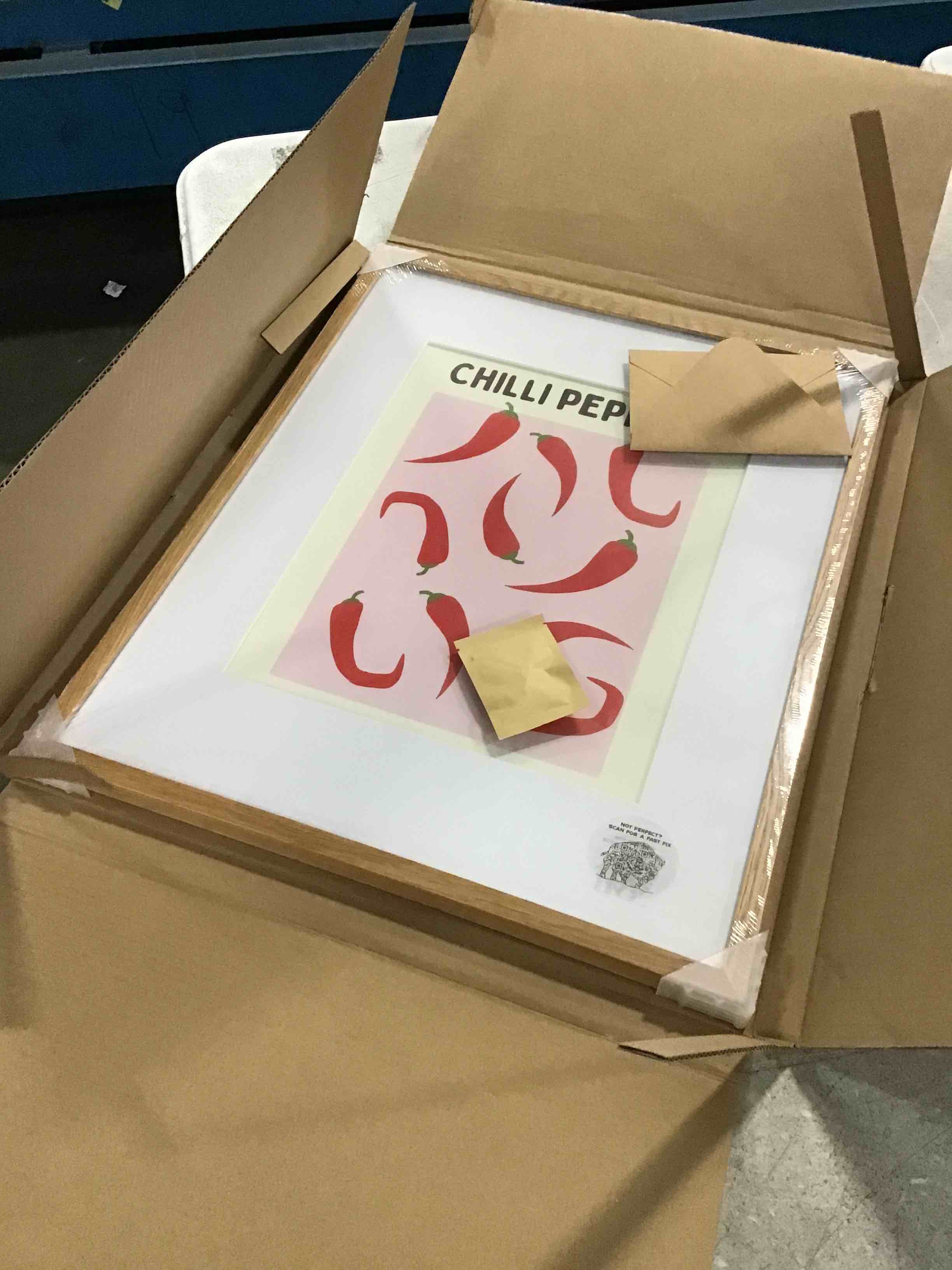 Homeforia 16x20 Wood Picture Frame, Premium Oak Wooden Poster Frames