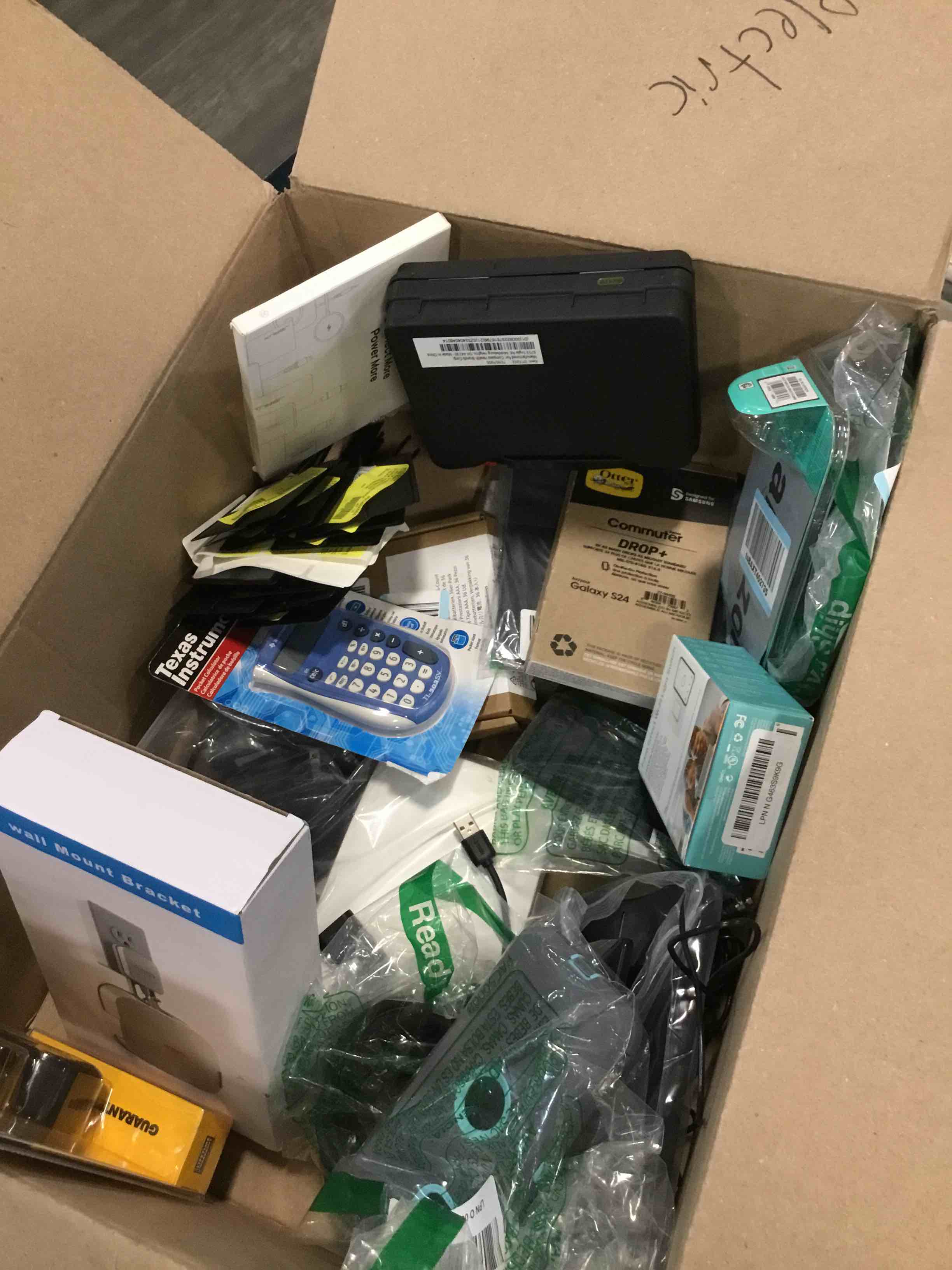 Assorted Lot of Electronics (Headphones, Small Gadgets, Headsets, etc.) 