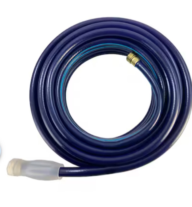 FLEXON 5/8-in x 100-ft Medium Vinyl Blue Hose