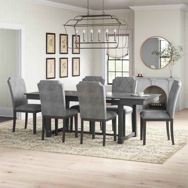 Stoneburner Extendable Solid Wood Dining Set