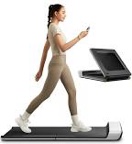 WALKINGPAD S1 Folding Treadmill Foldable Walking Pad Ultra Slim Smart Fold Free Installation Gym Running Device for Home Office Under Desk 0.5-4MPH C2ï¼ˆWhiteï¼‰