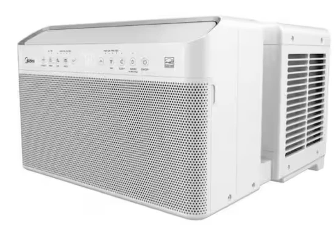 12,000 BTU 115V Window Air Conditioner Cools 550 Sq. Ft. with ENERGY STAR and Remote in White
