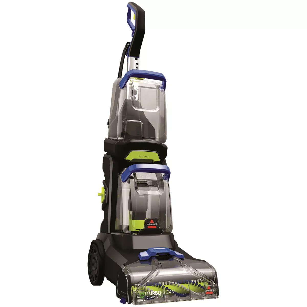 Bissell TurboClean DualPro Pet Carpet Cleaner(Grey And Green)