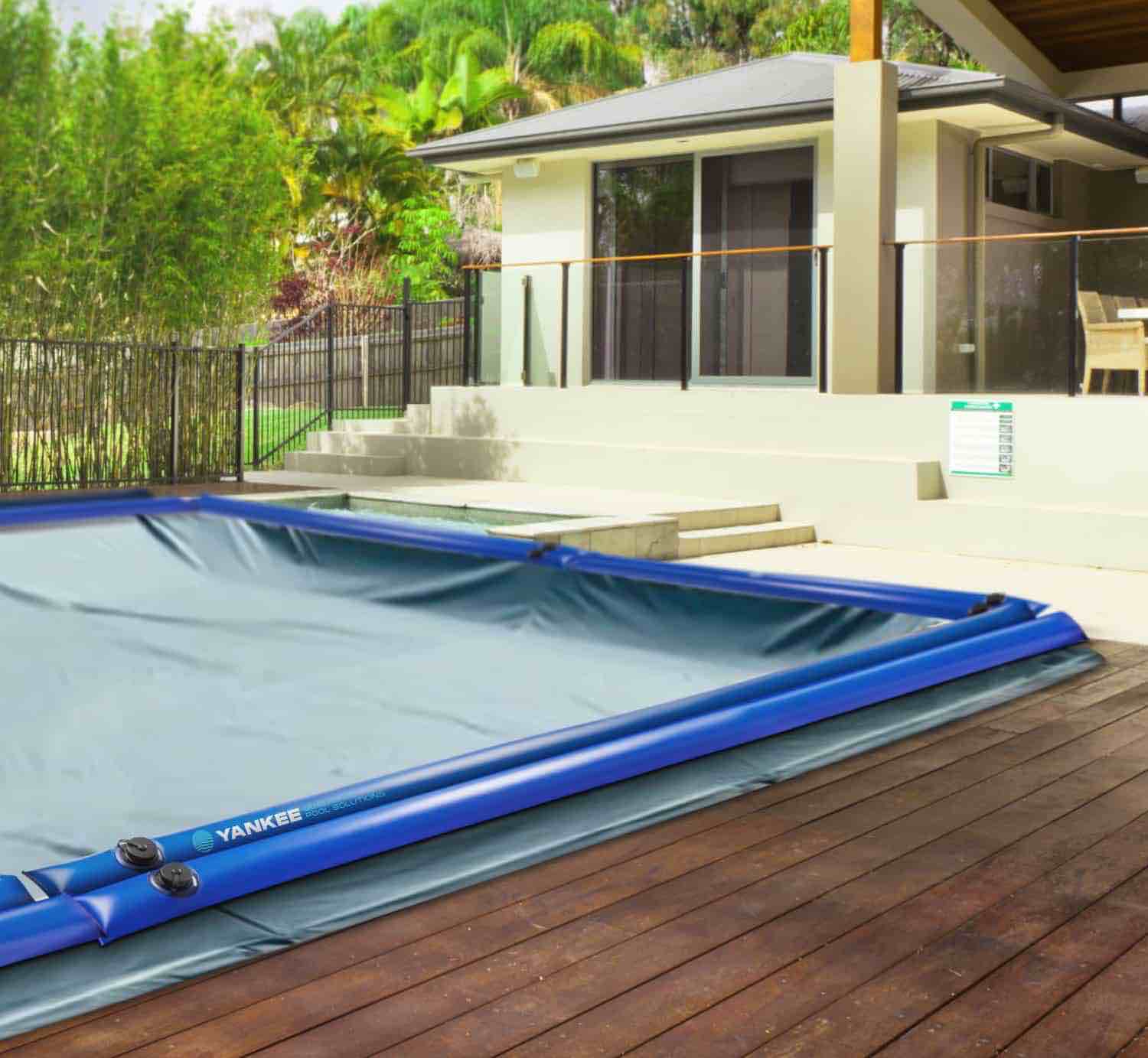 YANKEE Pool cover & weight tubes