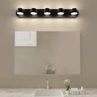 Boze LED Bathroom Lighting Fixtures with Up-Down Acrylic Lampshade 4000K Daylight Indoor Vanity Light