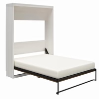 Signature Sleep full  Wall Bed and Mattress, Ivory Oak( incomplete)