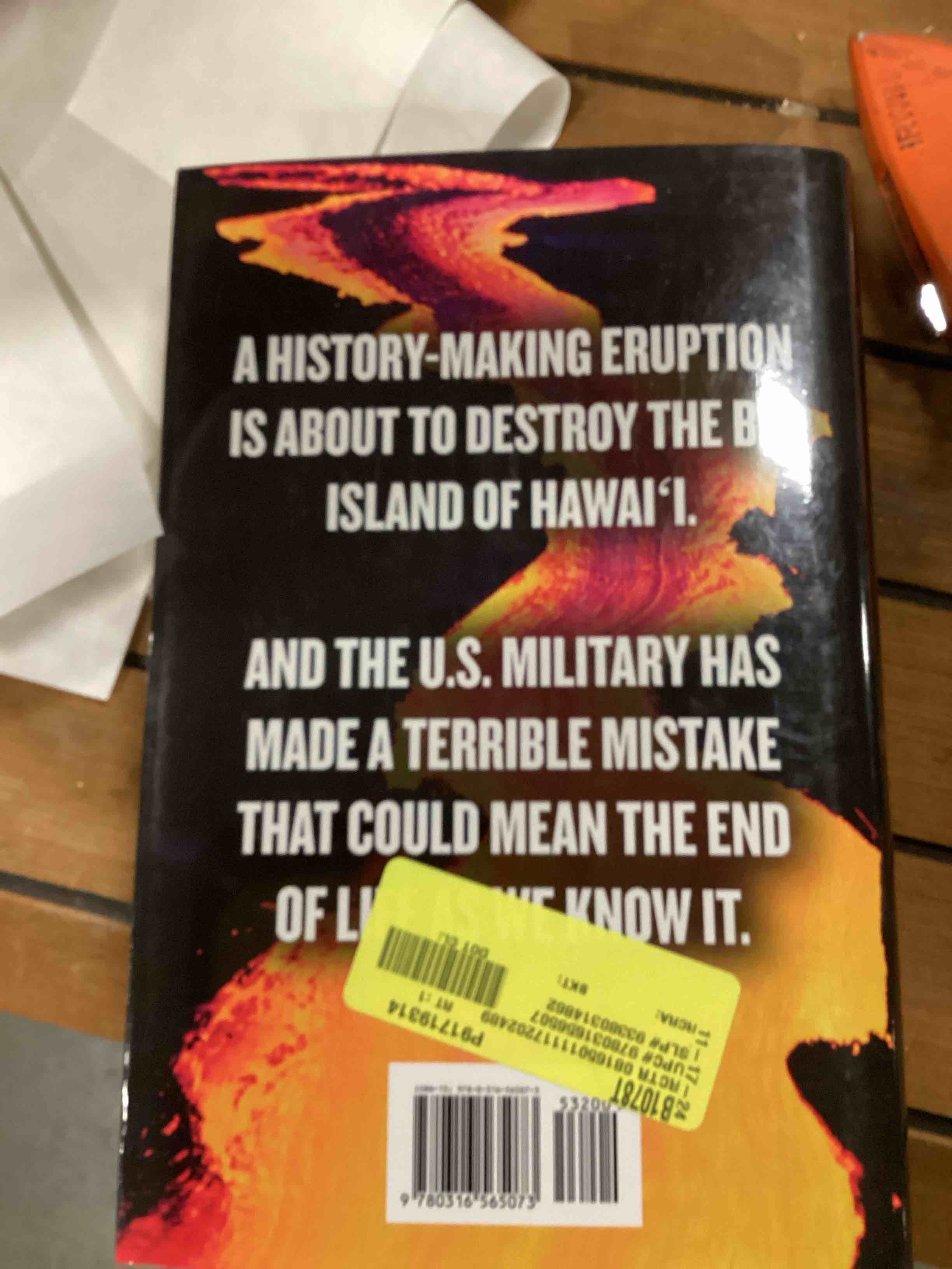 Eruption: Following Jurassic Park, Michael Crichton Started Another Masterpiece?James Patterson Just Finished It