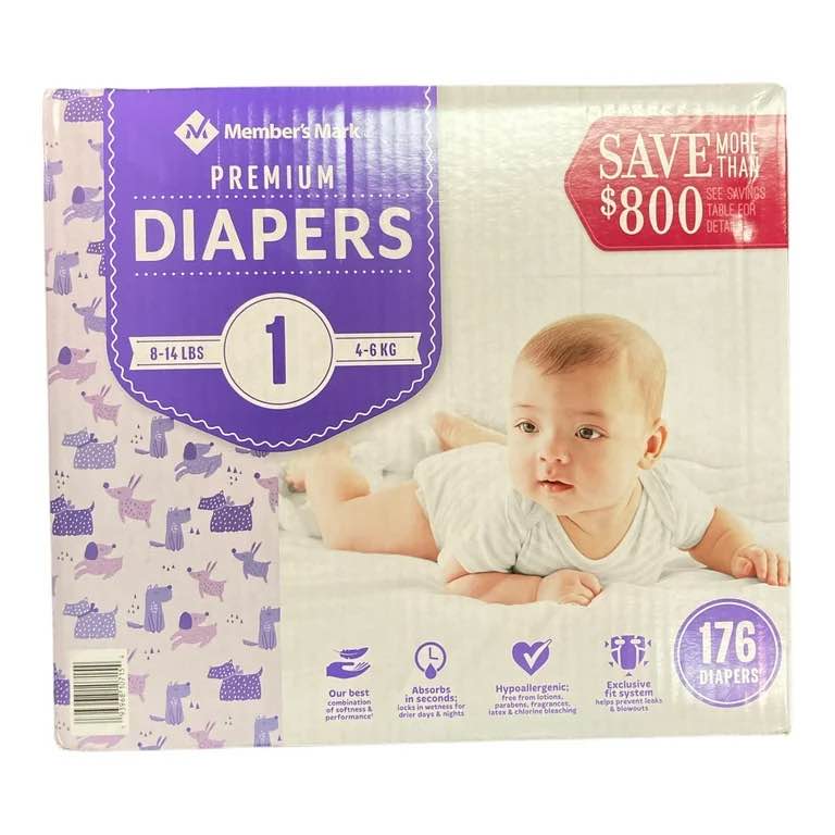 Pampers Cruisers 360 Diapers, Sizes 4-7