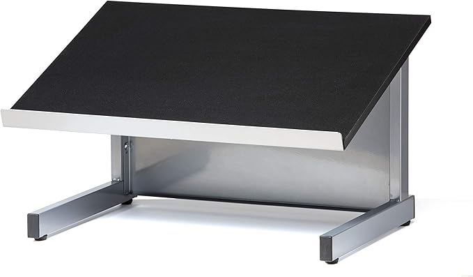 Audio Visual Direct Tabletop Lectern, Silver/Black
