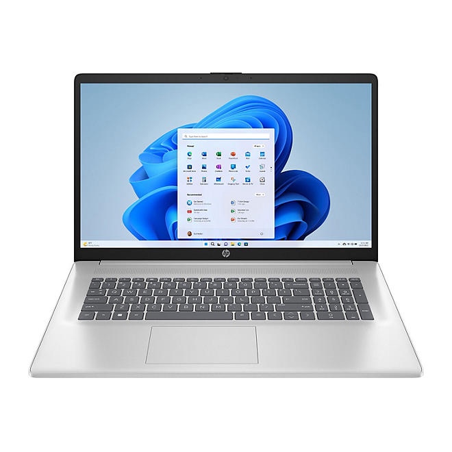 HP 17.3" Windows Laptop - Full HD IPS Screen - Intel Core i7 - 16GB RAM - 512GB SSD -