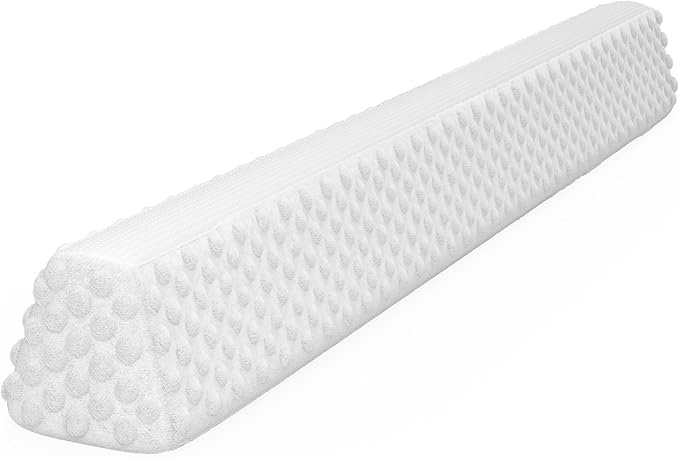 YENING Baby Bed Bumpers for Toddlers Foam Bed Guard Rail for Kids Bed Toddler Bed Bumper for Twin Full Queen King Size Bed White, 1-Pack