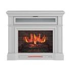 Pinery 47.125 in. Freestanding Electric Fireplace TV Stand in Light Gray