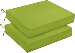 Lawn Chair Cushion Square Outdoor Chair Green 